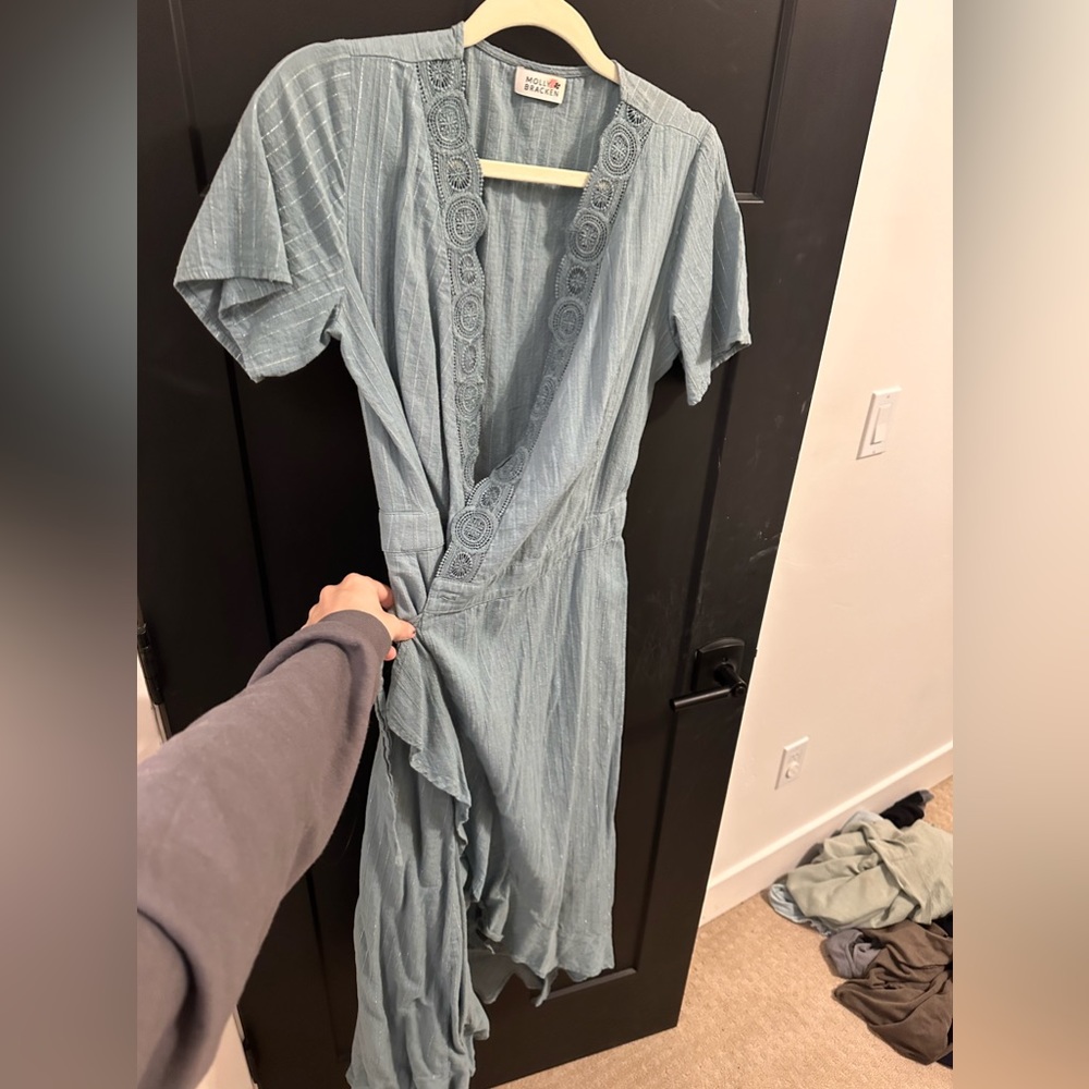 Molly Bracken wrap dress size Small